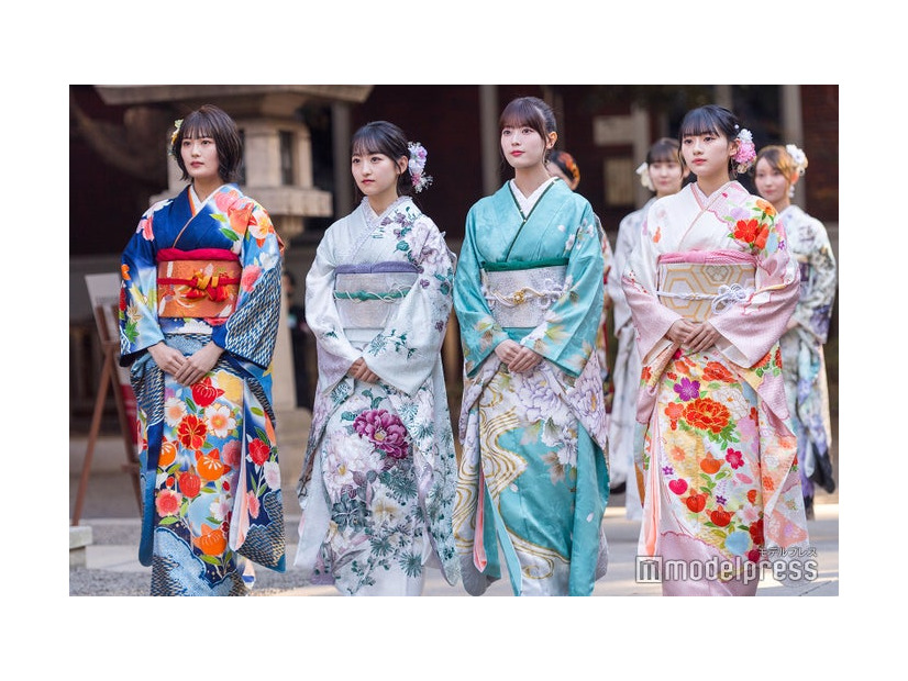 清宮レイ、一ノ瀬美空、岩本蓮加、川崎桜（C）モデルプレス