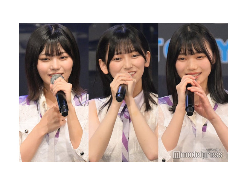 中西アルノ、池田瑛紗、岡本姫奈（C）モデルプレス
