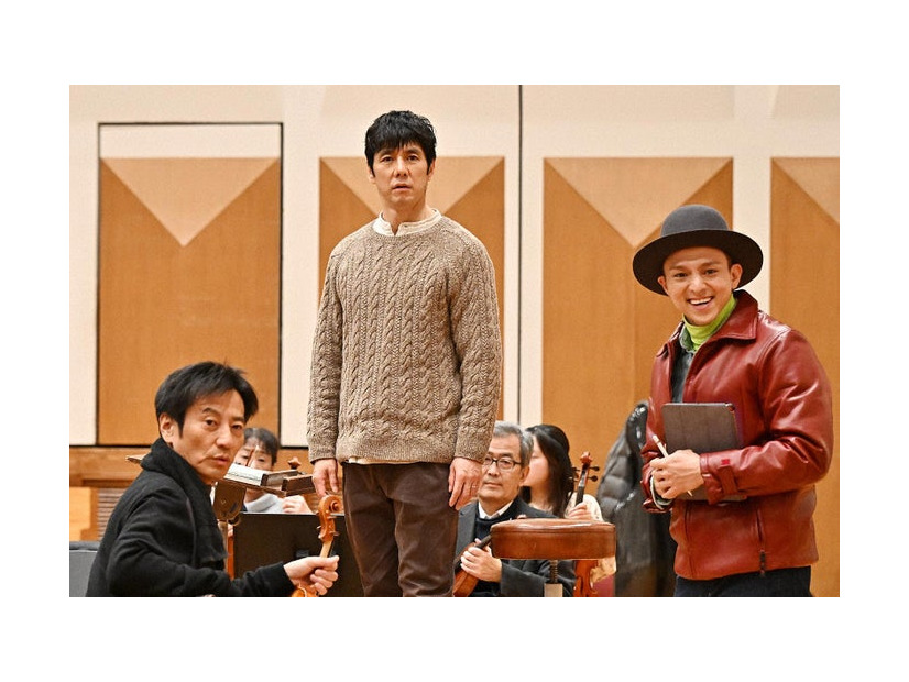 津田寛治、西島秀俊、満島真之介「さよならマエストロ～父と私のアパッシオナート～」第6話より（C）TBS