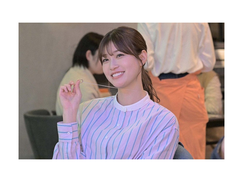 生見愛瑠「くるり～誰が私と恋をした？～」第3話より（C）TBS