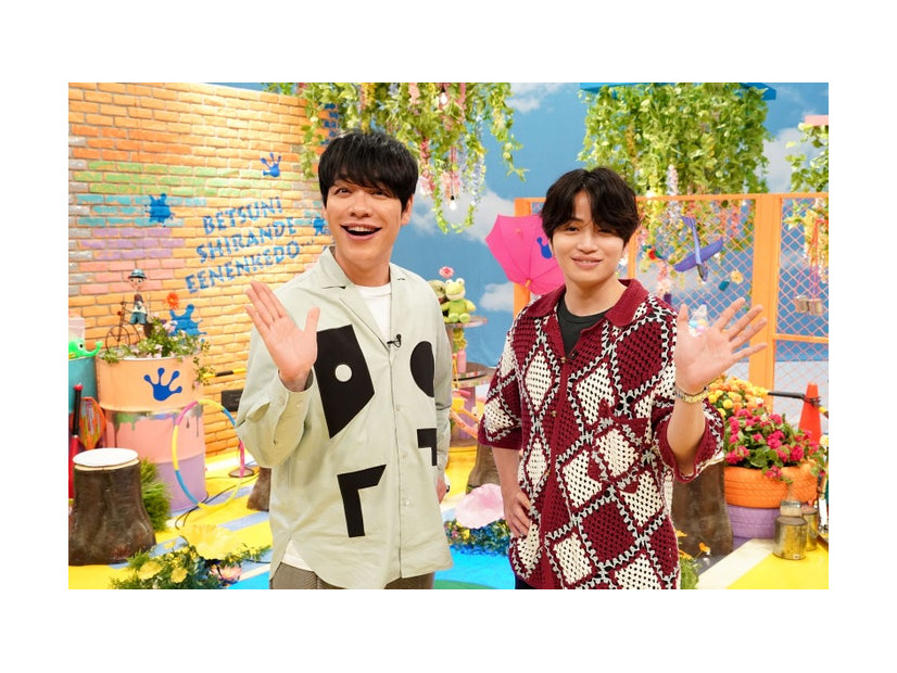 川島明、菊池風磨（C）読売テレビ
