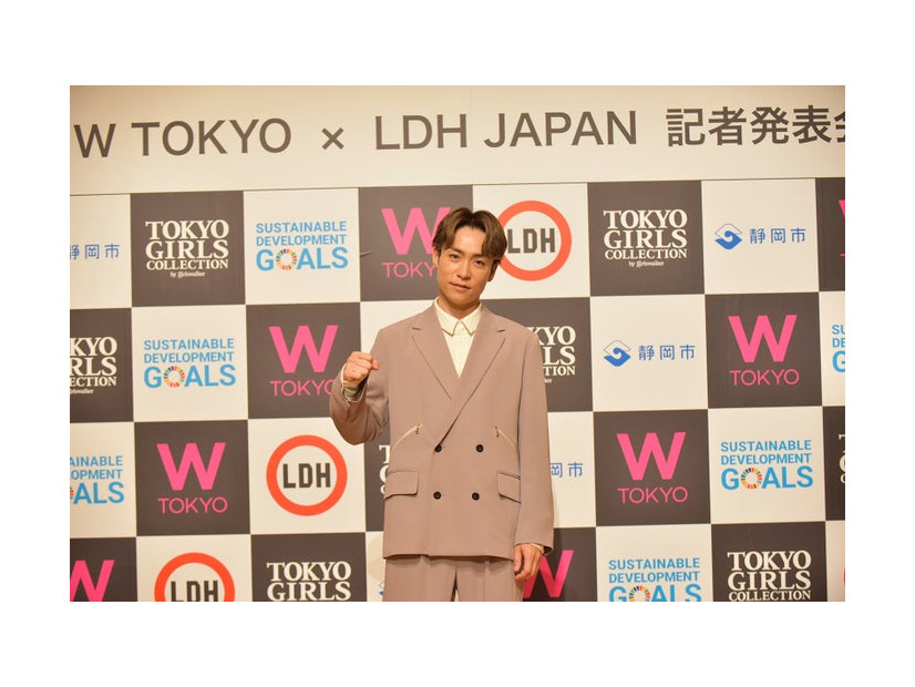 EXILE TETSUYA（C）W TOKYO×LDH JAPAN 記者発表会