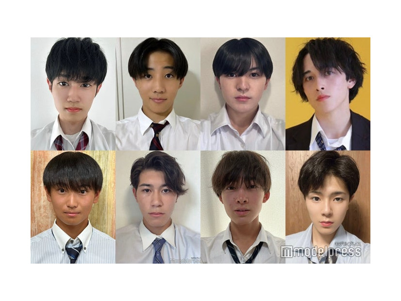 「男子高生ミスターコン2024」北海道・東北エリア候補者（一部）