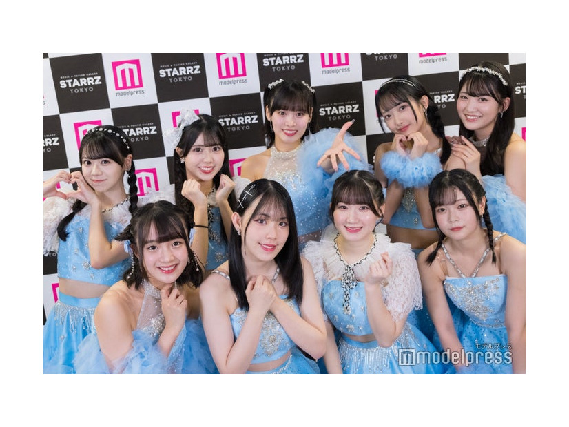 OCHA NORMA／（後列左から）米村姫良々、窪田七海、石栗奏美、北原もも、中山夏月姫（前列）斉藤円香、西崎美空、広本瑠璃、筒井澪心 （C）モデルプレス