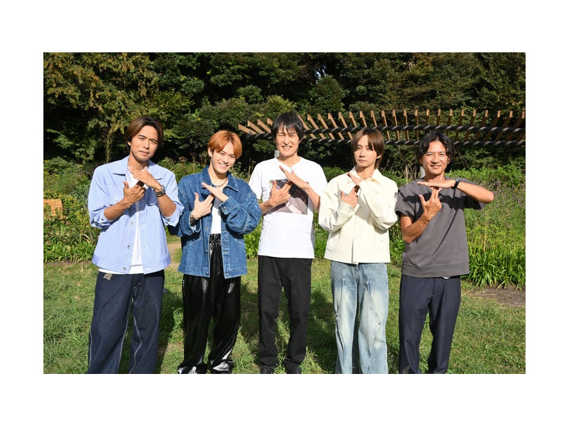 井ノ原快彦、松倉海斗、千原ジュニア、中村海人、国分太一（C）TBS