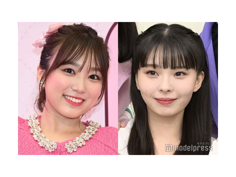 矢吹奈子、川口ゆりな（C）モデルプレス