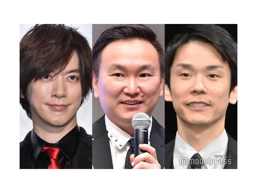DAIGO、山内健司、濱家隆一（C）モデルプレス