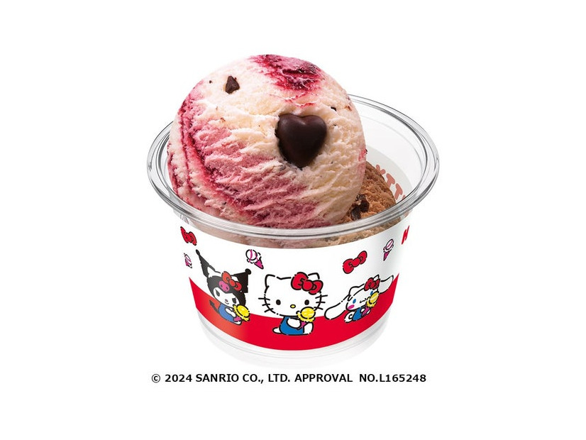 サンリオキャラクターズ ダブルカップ スモールダブル 510円 ／ レギュラーダブル 760円（C）2024 SANRIO CO., LTD. APPROVAL NO.L165248