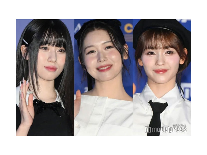 イメチェン前のAYANE（高見文寧）、MOMONA（笠原桃奈）、RAN（石井蘭）（C）モデルプレス