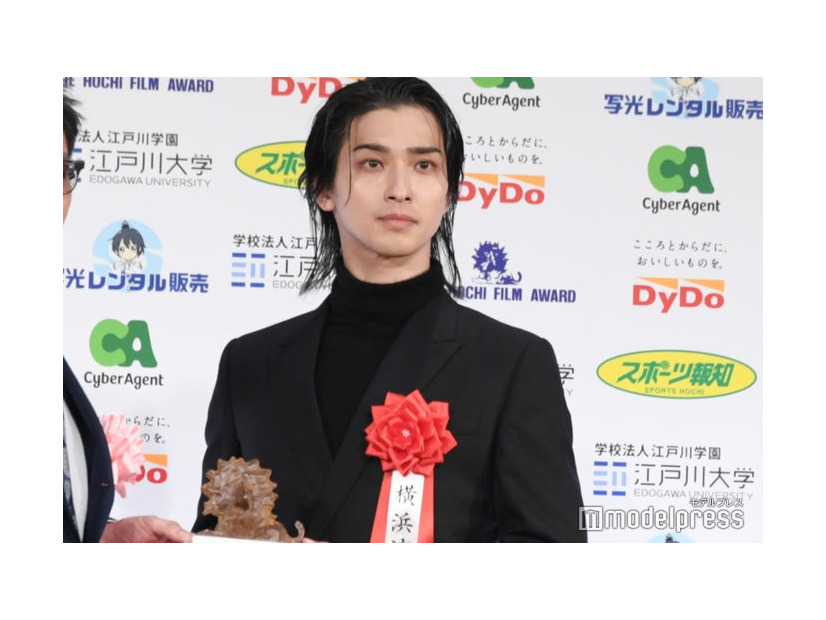 「第49回報知映画賞」授賞式に登壇した横浜流星（C）モデルプレス