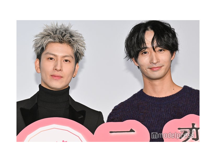 「恋をするなら⼆度⽬が上等〜special edition〜」公開記念イベントに出席した長谷川慎、古屋呂敏（C）モデルプレス