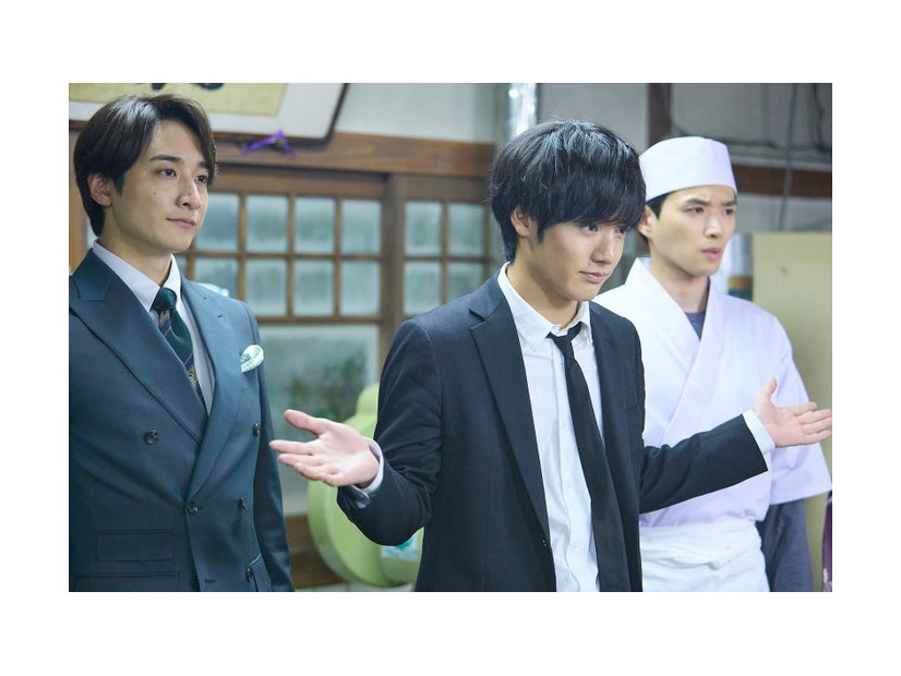 小関裕太、赤楚衛二、白洲迅「相続探偵」第4話（C）日本テレビ