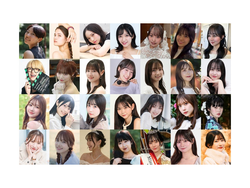 「MISS OF MISS CAMPUS QUEEN CONTEST 2025」準決勝進出者（提供写真）