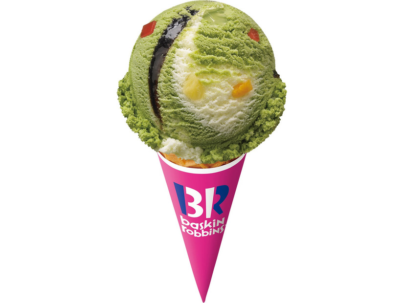 ハイカラ抹茶あんみつ420円／提供画像