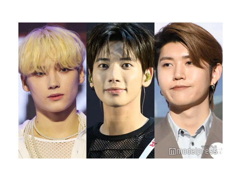 HUENINGKAI、TAEHYUN、若井滉斗（C）モデルプレス