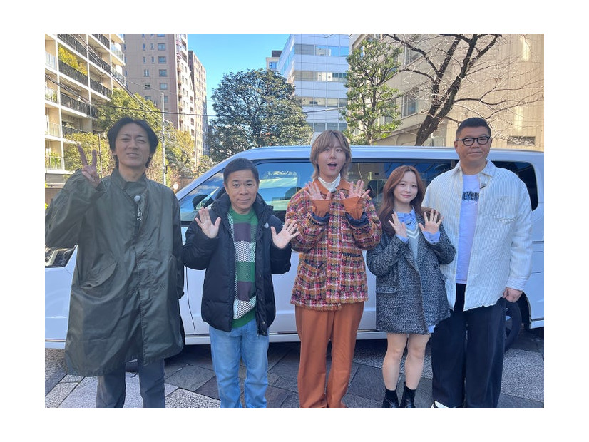 矢部浩之、岡村隆史、藤澤涼架、森香澄、長谷川忍（C）日本テレビ