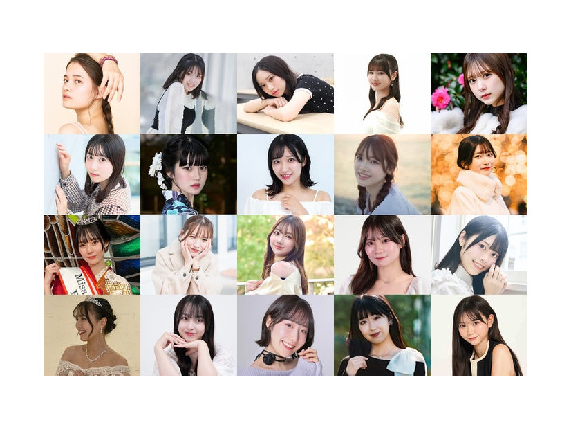 「MISS OF MISS CAMPUS QUEEN CONTEST 2025」決勝進出者（提供写真）