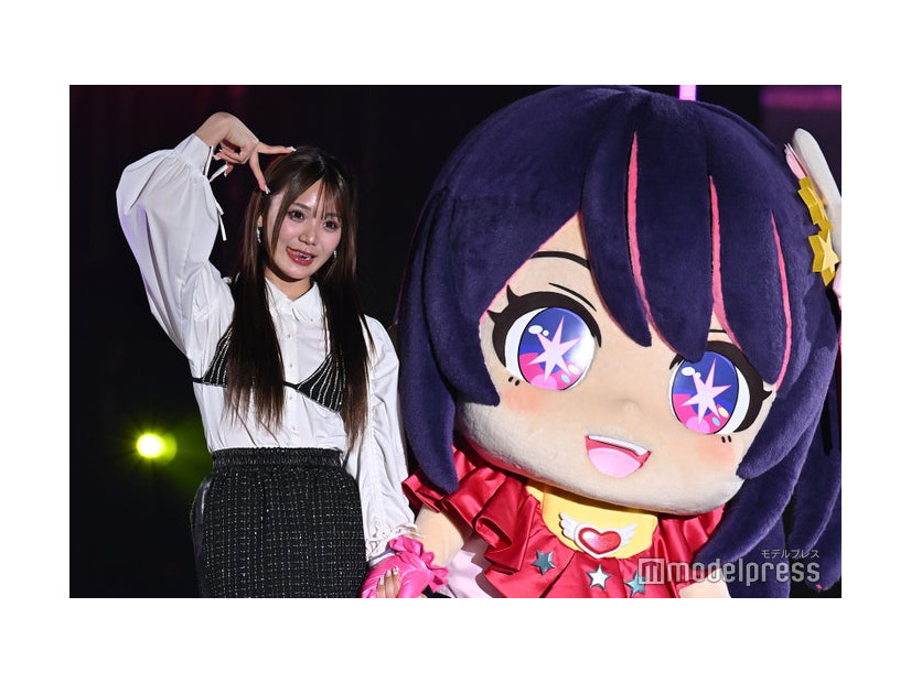 古澤里紗、星野アイ「【推しの子】」コラボステージ（C）モデルプレス