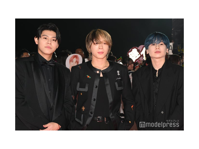 「MTV VMAJ Pre-Show」レッドカーペットに登壇したBE:FIRST／LEO、 SOTA、MANATO（C）モデルプレス