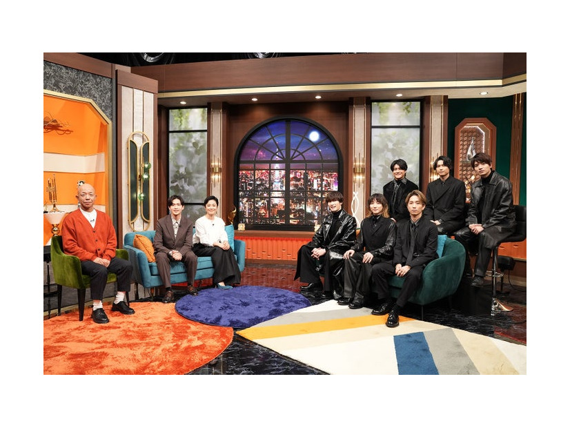小峠英二、松下洸平、有働由美子、SixTONES（C）日本テレビ