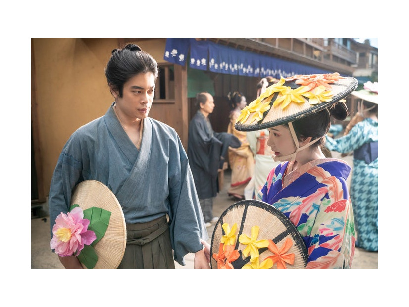 井之脇海、小野花梨「べらぼう～蔦重栄華乃夢噺～」第12話（C）NHK