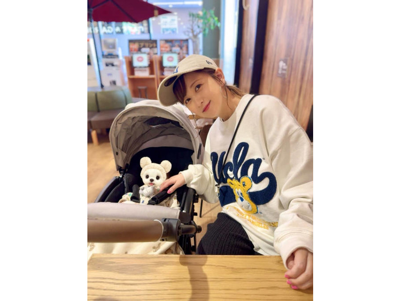 小松彩夏、息子の顔出しSHOT公開！“壮絶だった”出産後の体調も明かす「痛みと戦いながら…」