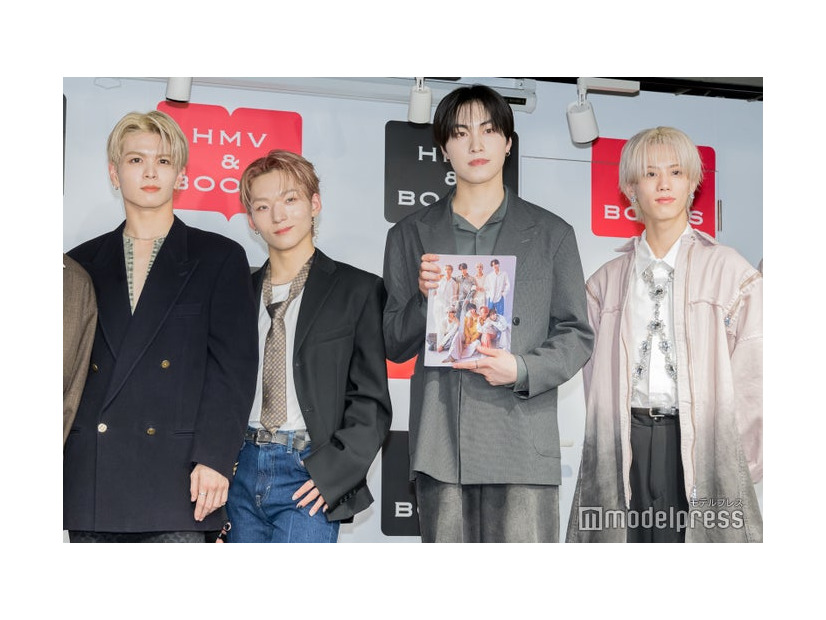 （左から）栗田航兵、古瀬直輝、西島蓮汰、小堀柊（C）モデルプレス