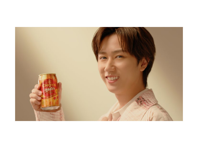 阿部亮平／The CHOYA ウメッシュ「贅沢」篇（提供写真）