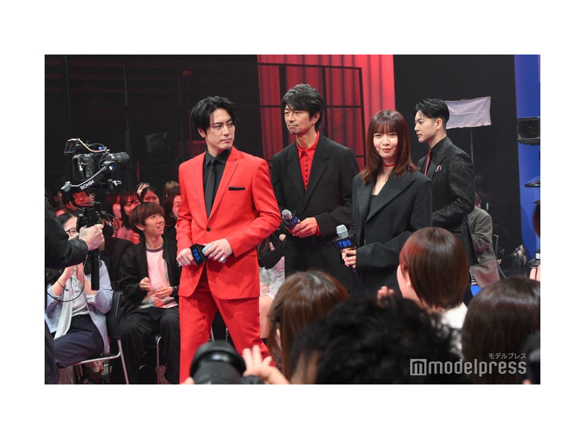間宮祥太朗、仲村トオル、上白石萌歌、三山凌輝（C）モデルプレス
