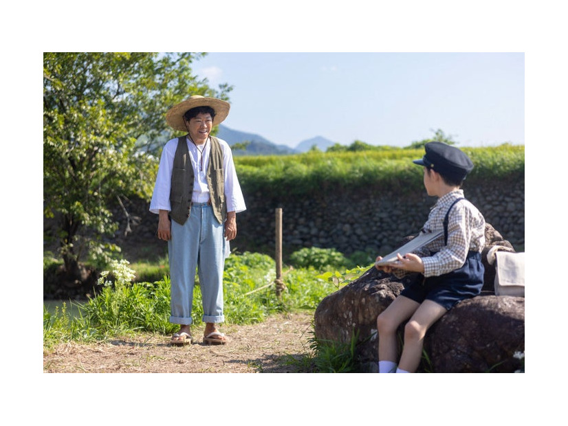 阿部サダヲ、木村優来「あんぱん」第1話（C）NHK
