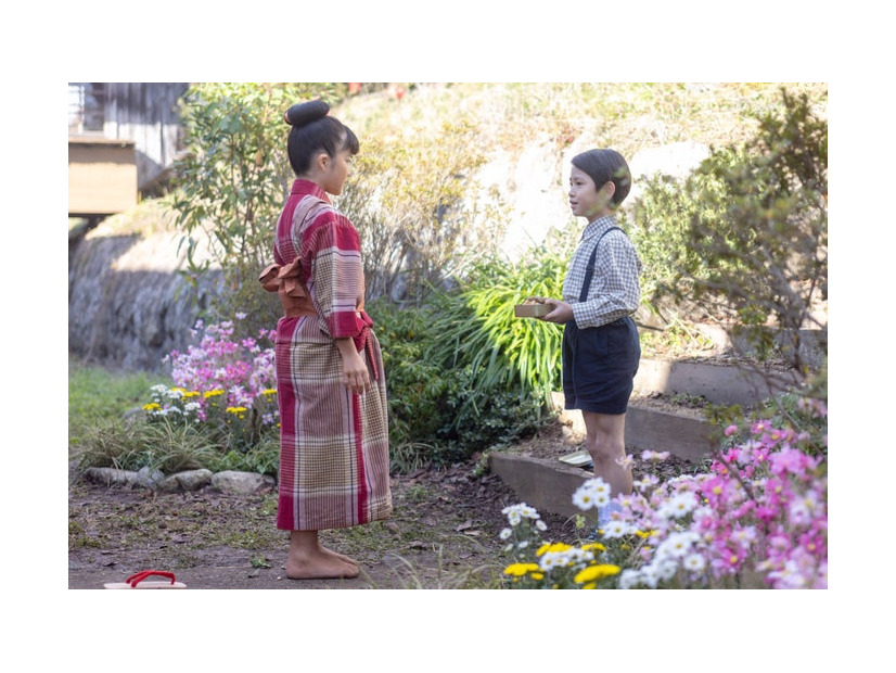 永瀬ゆずな、木村優来「あんぱん」第1話（C）NHK