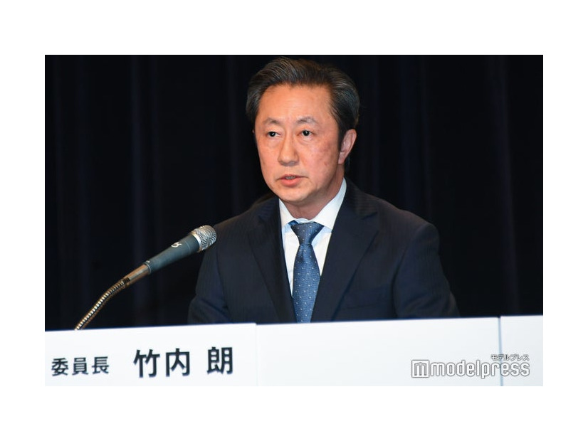 第三者委員会委員長・竹内朗氏（C）モデルプレス
