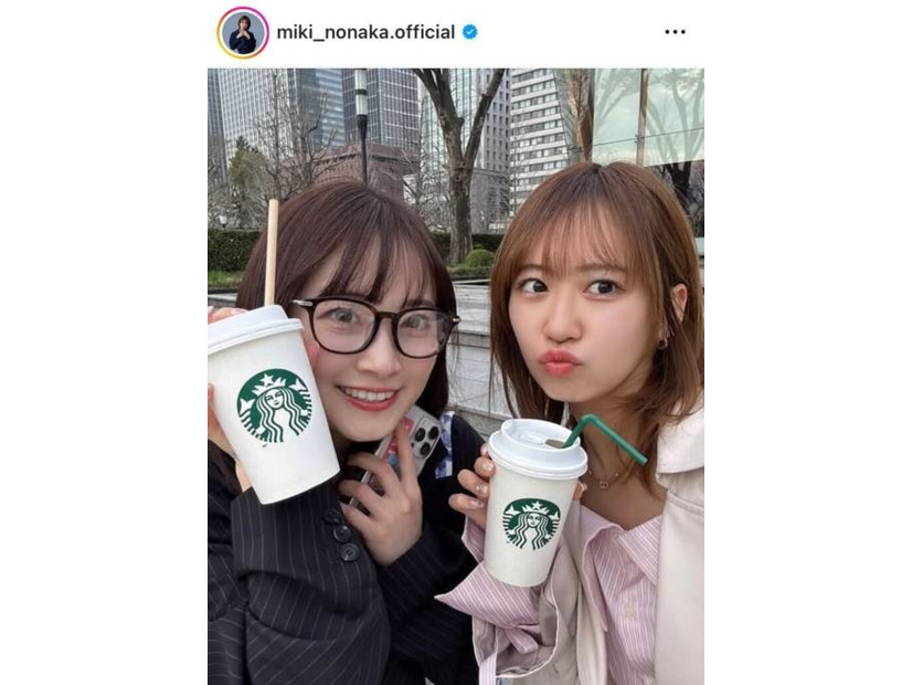 モー娘。野中美希、森戸知沙希とのお出かけSHOTにファン歓喜「ちぇるちぃ最高」「仲良しだね」