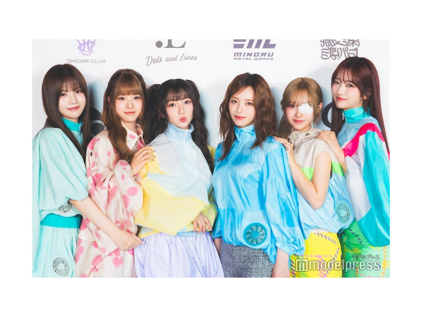 MADEIN（左から）セリナ、スへ、イェソ、マシロ、ナゴミ、ミユ（C）モデルプレス