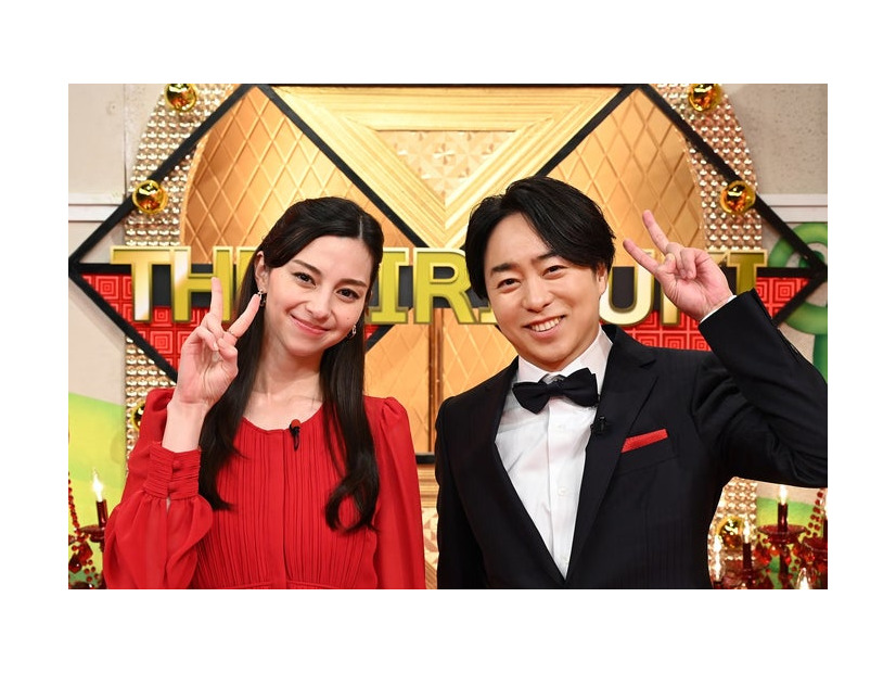 中条あやみ、櫻井翔（C）TBS