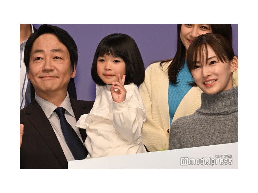 「あなたを奪ったその日から」制作発表に出席した大森南朋、倉田瑛茉、北川景子（C）モデルプレス