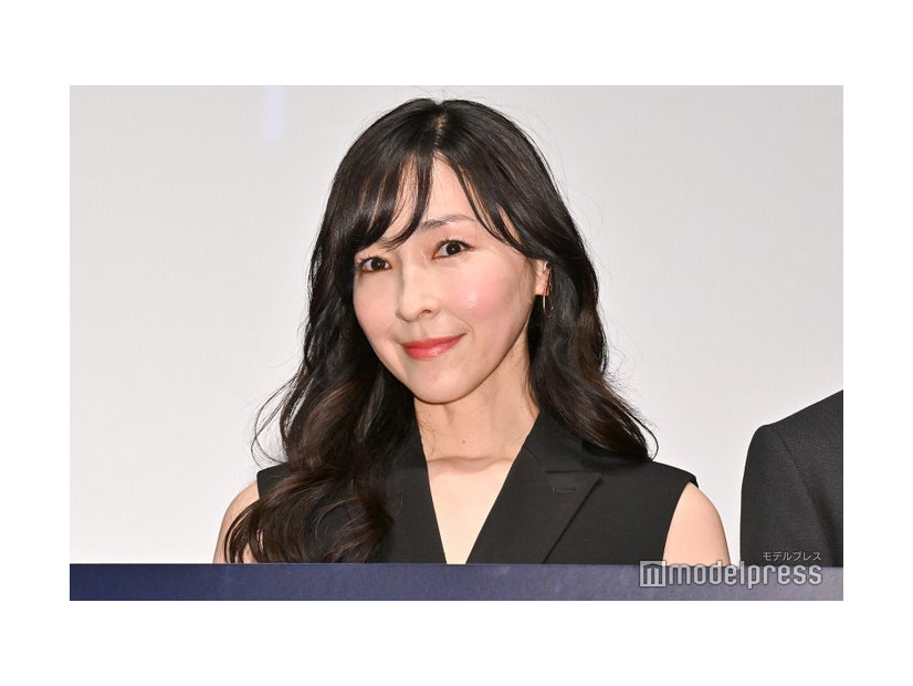 「魔物（마물）」第1話特別試写会・記者会見に出席した麻生久美子（C）モデルプレス