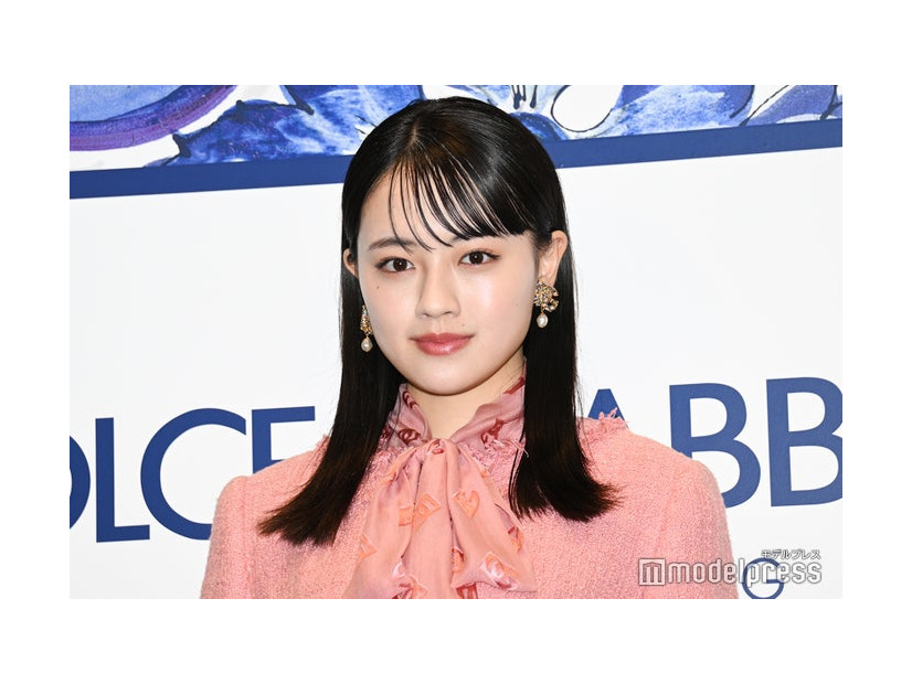 「ドルチェ＆ガッバーナ 銀座 リニューアルオープン イベント」に出席した上坂樹里（C）モデルプレス