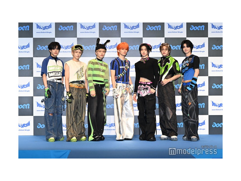 優樹（YUJU）、琉楓（RUKA）、礼央（REO）、京助（KYOSUKE）、颯太（SOTA）、雅久（GAKU）、ハク（HAKU）（C）モデルプレス