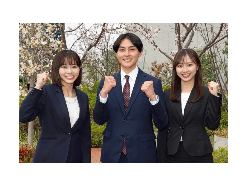 （左から）増田陽名、藤岡宗我、吉澤真彩（C）読売テレビ