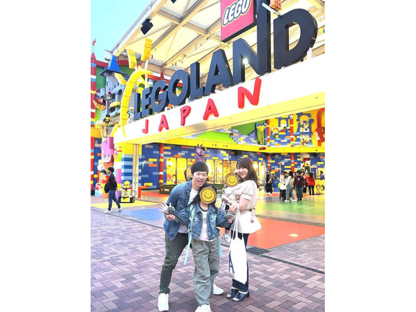 東貴博、GWは安めぐみ＆娘たちと「レゴランド・ジャパン」大満喫「思い出がいっぱい」「楽しかったわぁ」
