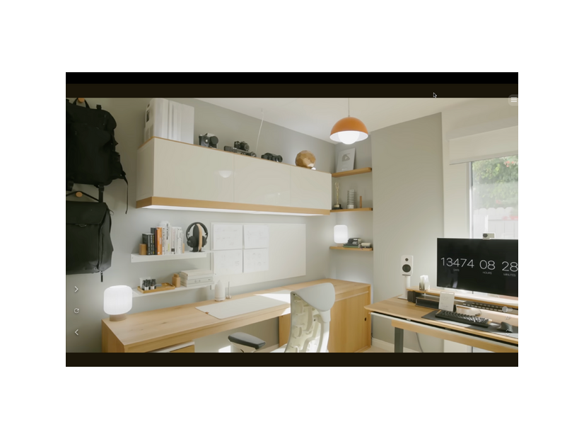 DIYで新たにドローイング専用のスペースを新設。