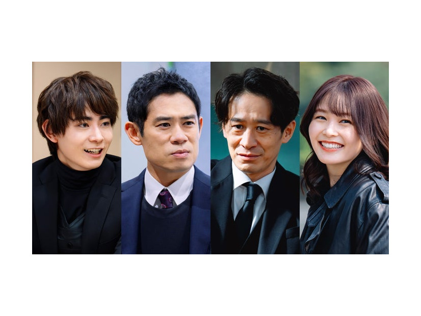 （左から）豊田裕大、伊藤淳史、三浦誠己、久間田琳加（C）TBS