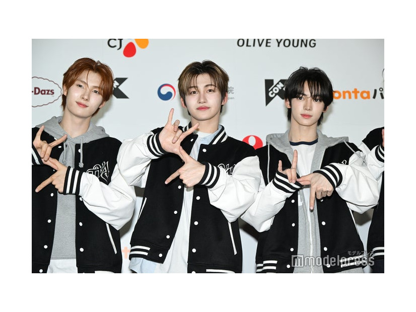 TWS／YOUNGJAE（ヨンジェ）、JIHOON（ジフン）、HANJIN（ハンジン）、DOHOON（ドフン）、KYUNGMIN（ギョンミン）、SHINYU（シニュ）（C）モデルプレス