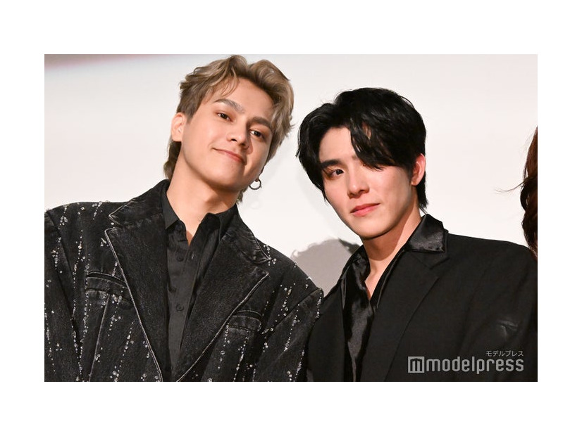 「Top Form～抱かれたい男1位に脅されています。～」劇場上映会に登壇したスマート、ブーム（C）モデルプレス