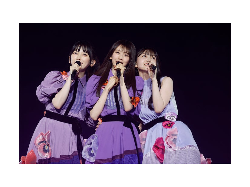 池田瑛紗、矢田萌華、久保史緒里「13th YEAR BIRTHDAY LIVE」撮影：鈴木健太（KENTA Inc.）