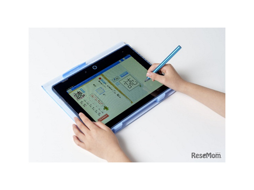 ベネッセが提供する「進研ゼミ」のタブレット教材を活用