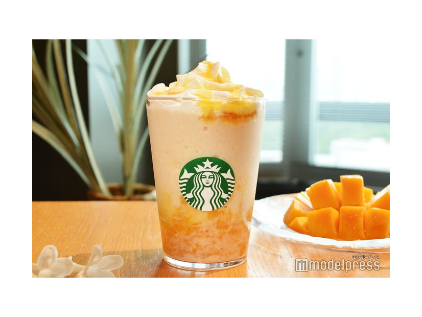 オリエンタル マンゴー & ティー フラペチーノ（C）モデルプレス