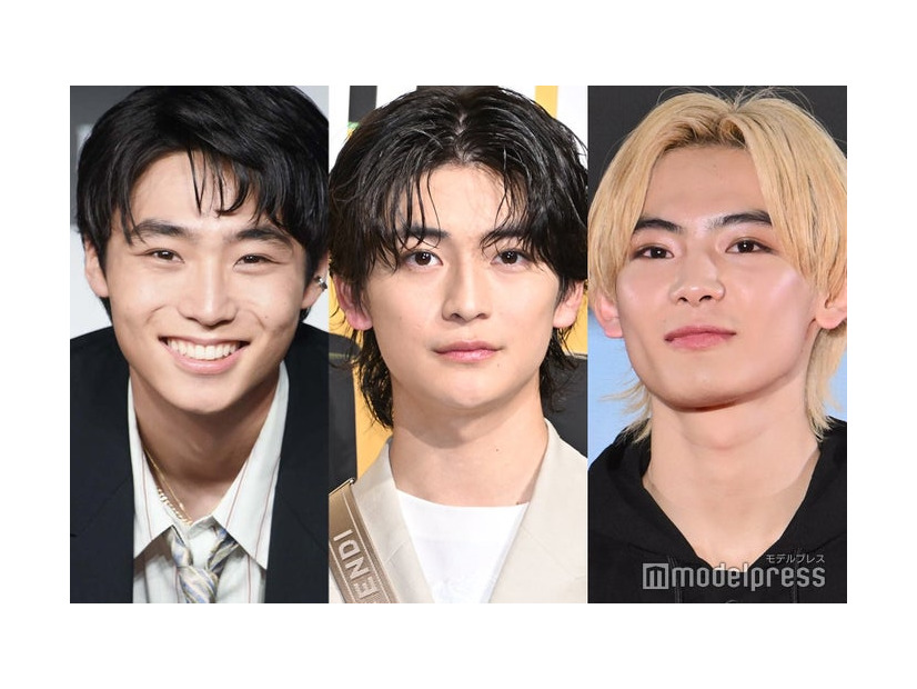 八村倫太郎、高橋文哉、NOA（C）モデルプレス