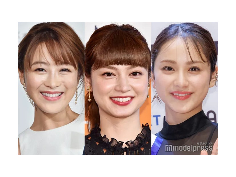 鈴木奈々、平愛梨、平祐奈（C）モデルプレス